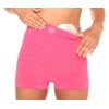 Comfizz Comfizz Level 1 Ostomy Support Boxer: High Waist, Unisex, Light Support Ideal for Post Surgery (L-XL,Pink)