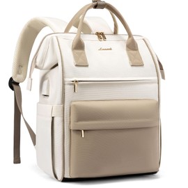 LOVEVOOK Laptop Backpack for Women Men, Teacher Nurse Work Bag Waterproof Fashion Travel Backpack Purse, 18 Inch Computer Backpack with USB Port