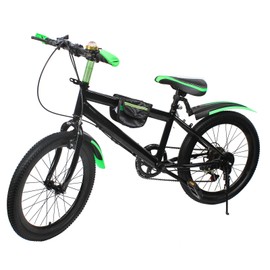 YIYIBYUS 20" Kids Bike, 20 inch 7 Speed Boys Girls Bike High Carbon Steel MTB Mountain Bikes for Kid Double Disc Brake Child City Rode Bicycle for 5-10 Years Old Up to 187lbs