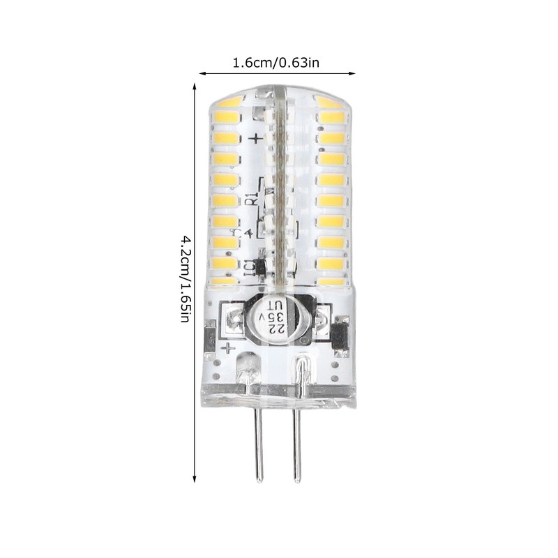 6 Pcs G4 LED Bulbs Bi Pin Base Light Bulbs