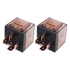 ECSiNG 2Pcs 5-Pin SPCO 12V Waterproof Automotive Relay 100A High