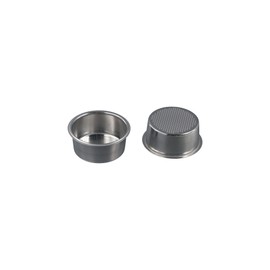 Leadigol 2PCS Stainless Steel Coffee Filter, 51mm Filter Basket Home Portable Detachable Generic Coffee Machine Replacement Accessories