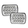2PCS 7X6 5X7 Inch Sealed Headlight High Low Beam Headlights
