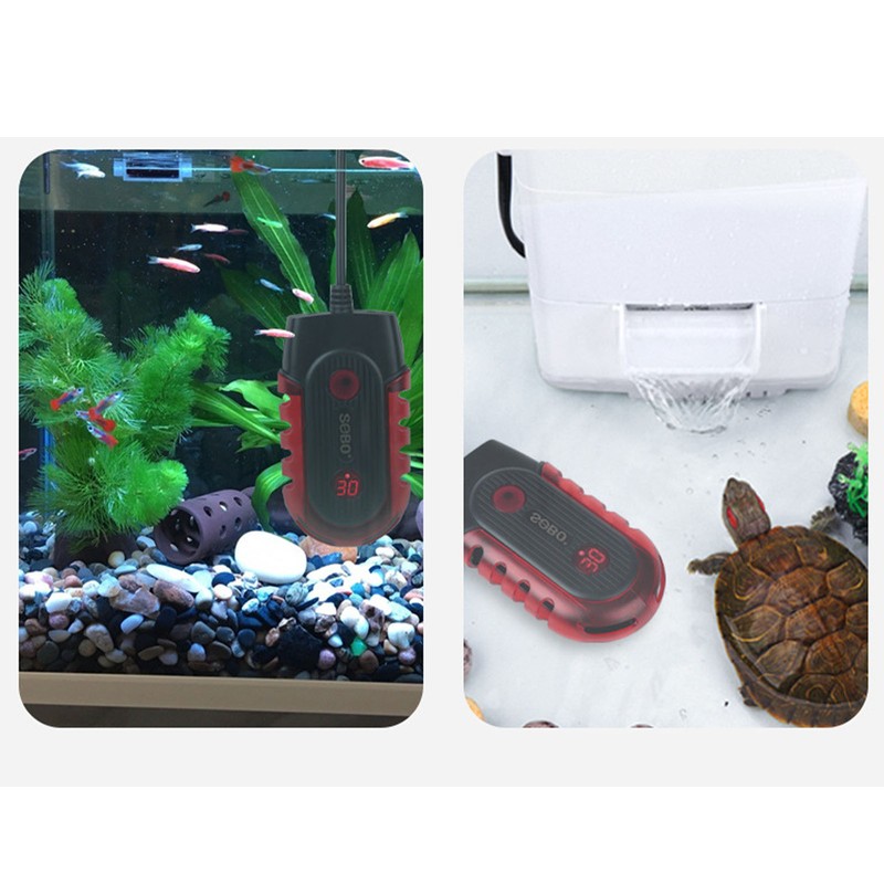 Aquarium Heater Fast Heating Prevent Dry Burning Digital Display Aquarium