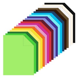 60 Sheets - Coloured Card A4, 230 g/m², 20 Colours Colourful Craft Paper, Craft Card, Coloured Paper Photo Cardboard, Colourful Cardboard for Crafts for DIY Crafts Photo Album Scrapbooking
