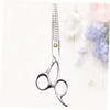 TOVINANNA Stainless Steel Hair Scissors 0.6 Inches Smooth Cut Ergonomic
