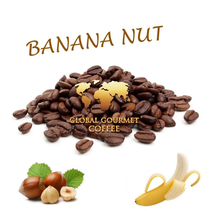 Flavored Coffee (Banana Nut Coffee, 1lb Ground)