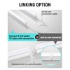 SUNLINKCO (2 Pack 4FT T5 LED Shop Light,6500K,20W,2300LM(Super Bright White)