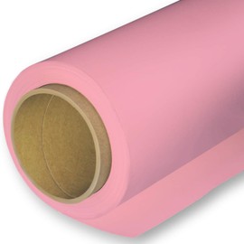 Huamei Seamless Photography Background Paper, Photo Backdrop Paper (8.9x36 Feet, #17 Carnation Pink)
