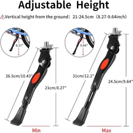 Bicycle Stand for 16 18 20 Inch Bicycle Stand Children's Bicycle Stand Children 4 cm Height Adjustable Aluminium Alloy Centre Holder Non-Slip for Children's Bicycle Children Mountain Bike