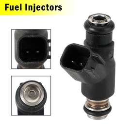 Areyourshop Fuel Injector 2 Hole 28160355 fit for HiSUN EFI 500 & 550 UTV'S and ATV's, for COLEMAN, CUB CADET, TRACTOR SUPPLY UTVs