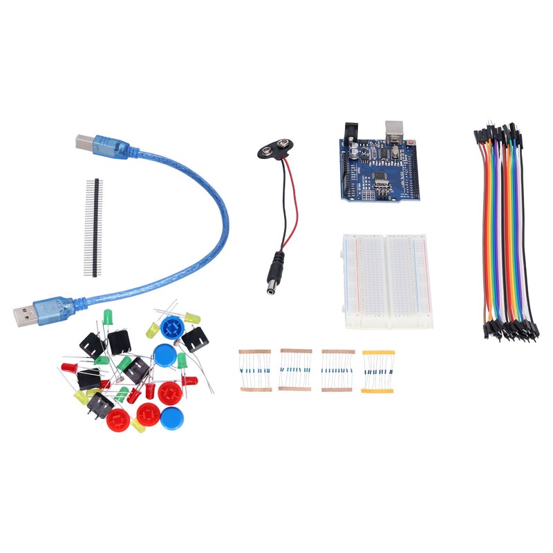Development Board Starter Kit for R3 Mini Breadboard LED Jumper