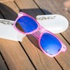 Retroxic Sunglasses for Men and Women, Pink ice matte
