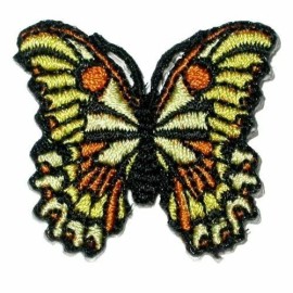 iron on patch/applique butterfly 1 3/8 x 1 1/4 inch