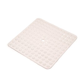 20 X 20 - No Suction Cup Shower Stall Mat - Made in Italy - for Refinished Surface
