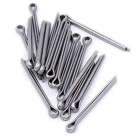 M4 (4mm x 90mm) Split Cotter Pin - Stainless Steel (A2) (Pack of 20)