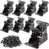 HOZEON 8 Pack 2.68 x 2.48 x 2-1/8 inches Foldable