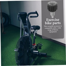 OHPHCALL 5pcs Exercise Bike Replacement Knob Gymnastics Bar Knob Screw Plastic Pull Pin for Fitness Equipment