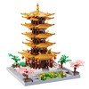 JXRLMB Chinese Ancient Famous Architecture Micro Building Blocks Set for