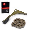 MOTO1988 Cam Timing Chain and Guides Compatible with HONDA Recon