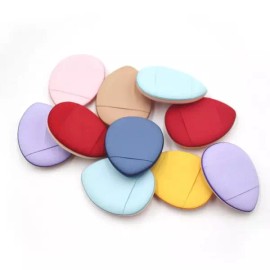 손가락 퍼프 10개입 쿠션퍼프 손가락모양퍼프 물방울퍼프 파데쿠션 Finger Puffs 10pcs Cushion Puff Finger Shaped Puff Water Drop Puff Pad Cushion