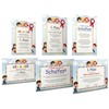 Children's Certificate Paper, 50 Sheets, Modern, for Certificates, DIN A4