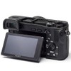 DISCOVERED イージーカバー ソニーα6500 用 カメラカバー ブラック 液晶保護フィルム付き