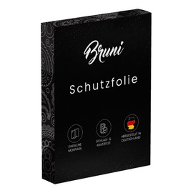 Bruni Schutzfolie kompatibel mit rainx Loop Folie, glasklare Displayschutzfolie (2X)