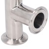 Pipe Tee Fitting 304 Stainless Steel Quick Connect Tube Joint