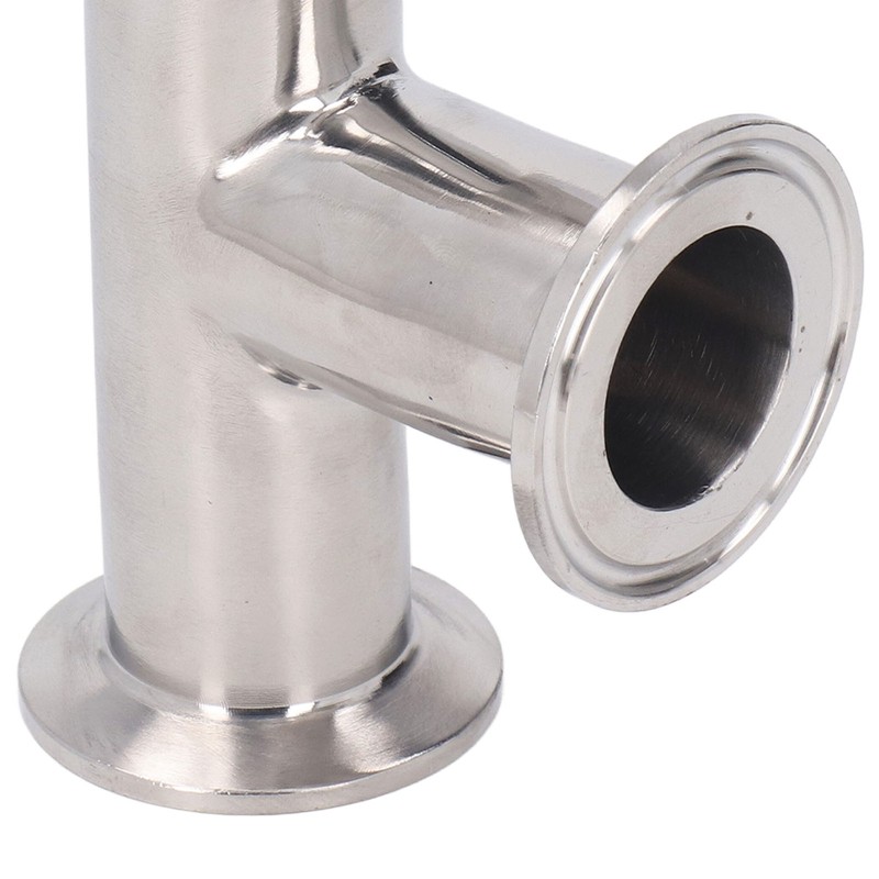 Pipe Tee Fitting 304 Stainless Steel Quick Connect Tube Joint