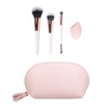 Brushworks Travel Makeup Brush & Sponge Set