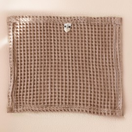 Viva Maison Viva Maison Premium Quality Waffle Washcloths Set of 8 - Turkish Cotton Face Washcloth, Soft Makeup Towel, Shower Cloth, Kitchen Towel (Brown, Set of 8 Washcloths)