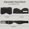 Sleep Mask with Ear Muffs - 2 in 1 Light