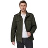 WenVen Men's Military Casual Cotton Jacket Outwear (Army Green, X-Large)