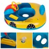 Inflatable Car Baby Kids Toddler Swimming Float Seat Boat Pool