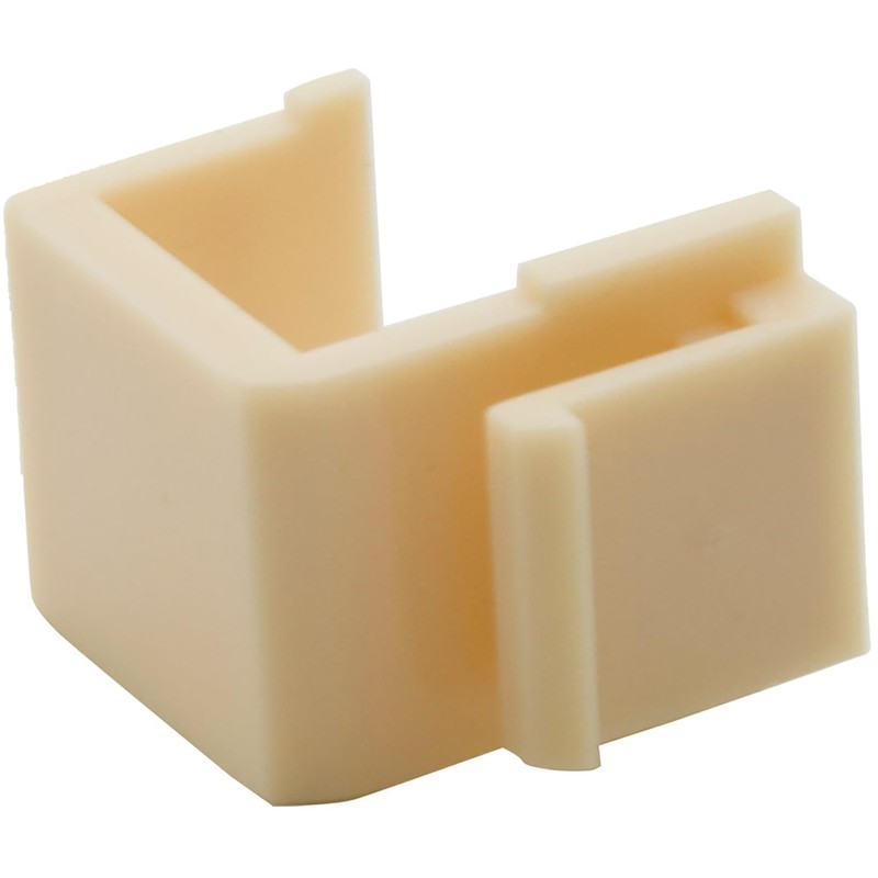 tunghey 20Pack Blank Keystone Jack Inserts for Keystone Wall Plate