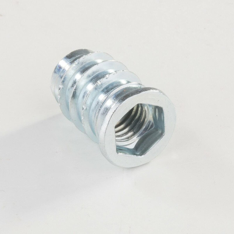 20x Screw Nuts Threaded Sockets Hexagon Socket Countersunk Head M8