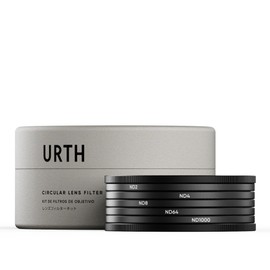 Urth 58mm 5-in-1 Lens Filter Kit (Plus+) — Neutral Density ND2, ND4, ND8, ND64, ND1000, 20-Layer Nano-Coated, Ultra-Slim Camera Lens Filters