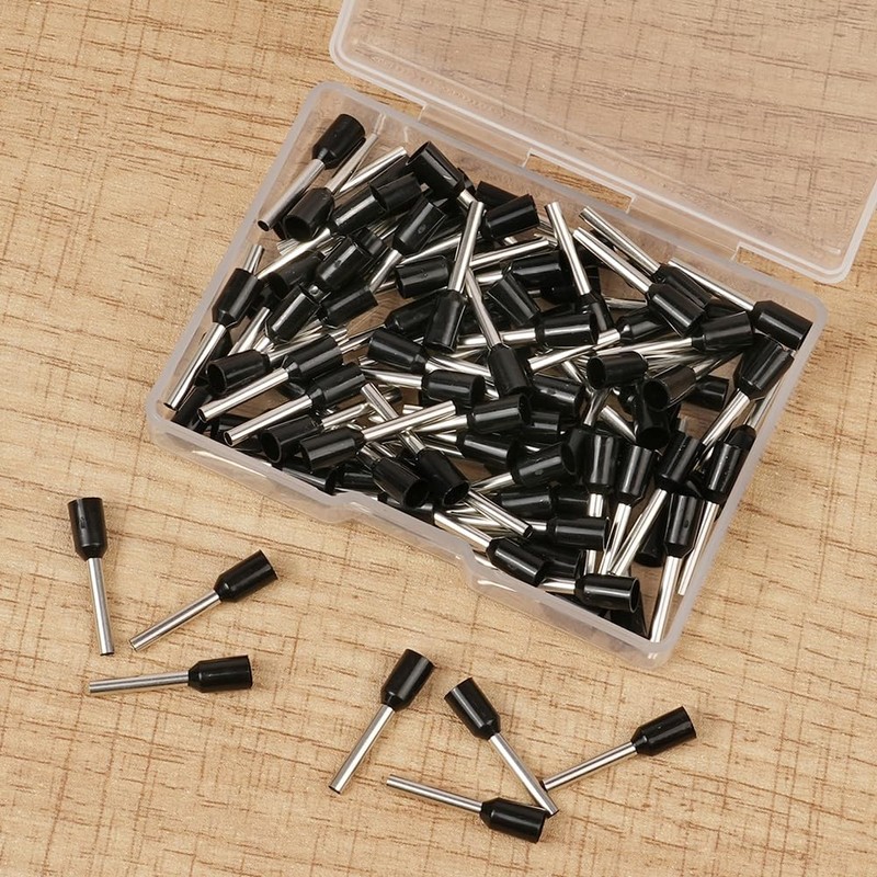 Flintronic 100Pcs Wire Ferrules kit, Electrical Connectors, Wire Terminal Ferrules