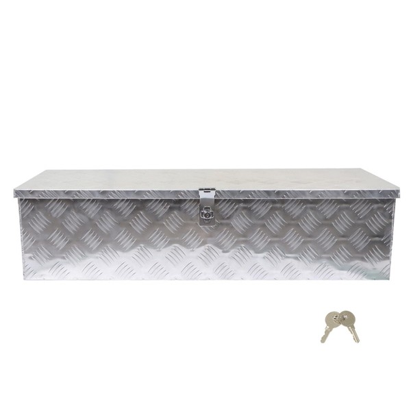 GENRICS 39 Inch Aluminum Truck Pickup Tool Box Trailer Tongue