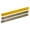 Ickysticky Stainless Steel Ruler, 300 mm Length, Metal Ruler Straight