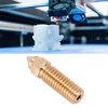 10pcs 3D Printer Extruder Brass Nozzles High Temperature Resistance Wear