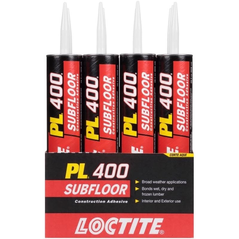 Henkel Loctite PL 400 Subfloor Adhesive Synthetic Rubber Subfloor Construction