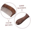 minkissy Hair Comb: 20cm Wooden Haircomb For Women - Long