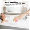 BIUDECO 5Pcs Bath Exfoliating Tools Soft Rubbing Bath Balls for