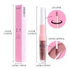 Kaely 2in1 Metallic Lipstick and Lip Liner, Shimmer Glitter Lip