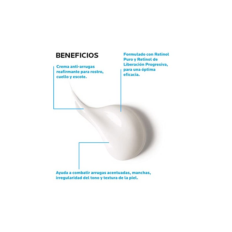 Roche Posay Crema Facial Hidratante Anti Arrugas Redermic Retinol 30ml