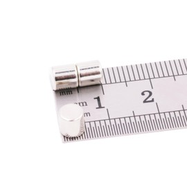 Aprilheld 10 Disc Magnets 5 x 5 mm N52 Strongest Class Neodymium Magnets Extra Strong Power Magnet for Notice Board, Whiteboard, Photo, Fridge Mini Magnetic Disc