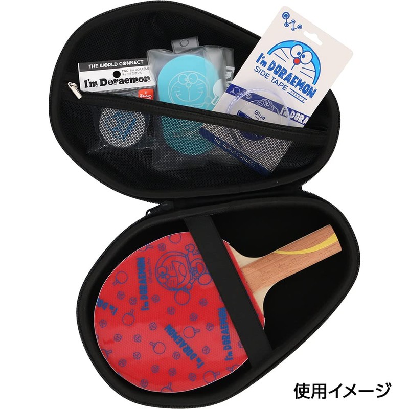 TWC I'm DORAEMON Semi-Hard Case 23-2 White x Black