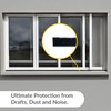 Brixwell Storefront Door Pile Weatherstrip - 100' Roll, 0.350" Pile